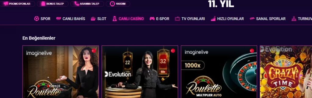 casinofast canlı casino